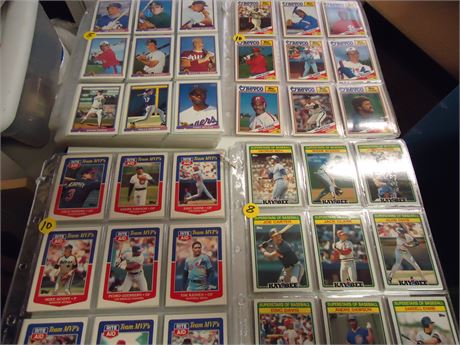 Variety Of Sports Cards