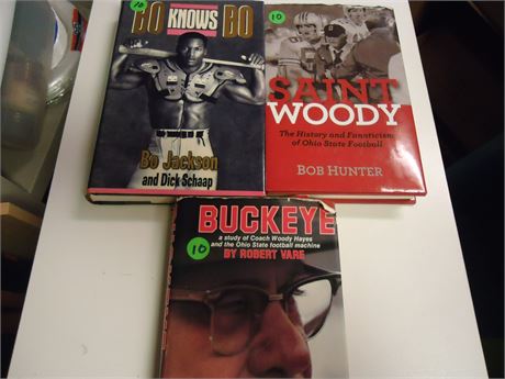 Ohio State Football & Bo Jackson Books