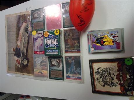 Variety Of Collectible Cards & Misc. Items