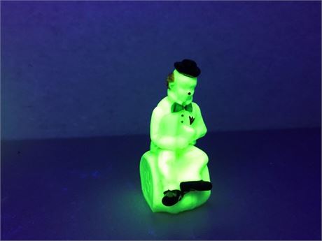 1982 Mosser Glass Clown "STAR Symbol"