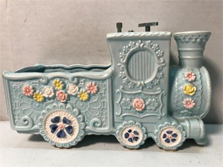 Vintage Napcoware Planter Mary Had a Little Lamb Music Box