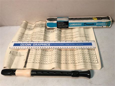 Cambridge Duranite Recorder