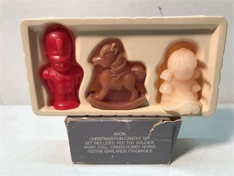 Avon Christmas Candles