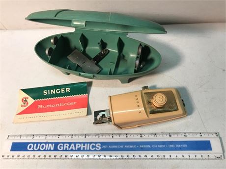 Singer Buttonholer