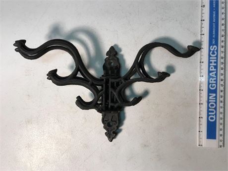 Cast Iron Wall Hat/Coat Hangers