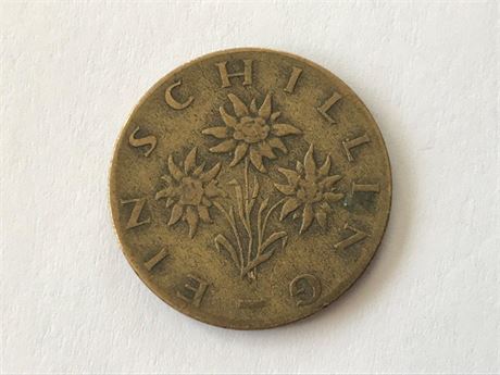 1962 Austria 1 Schilling