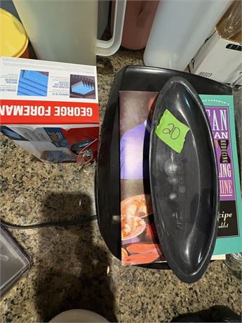 Foreman Grill and Sponge