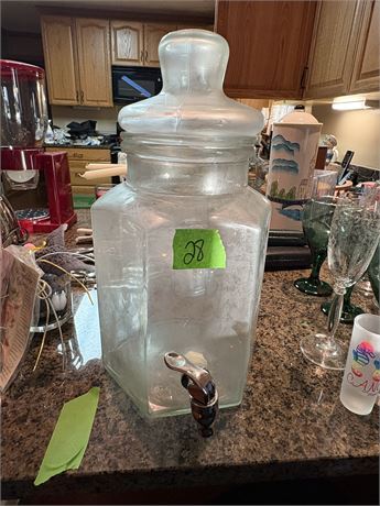 Glass Drink Dispenser