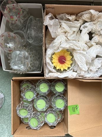 Candles, Candle Holders