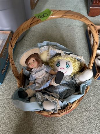 Basket of Dolls