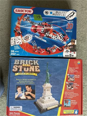 Erector Set, Brick Stone Statue of Liberty