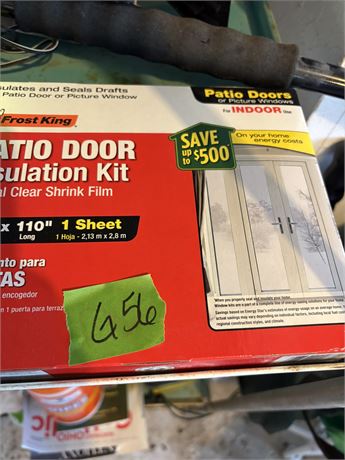 Patio Door Insulation Kit