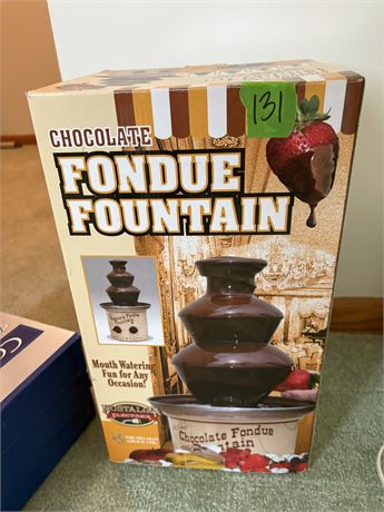 Chocolate Fondue Fountain (In Box)