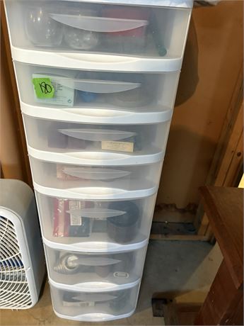 Storage Drawers with Candles