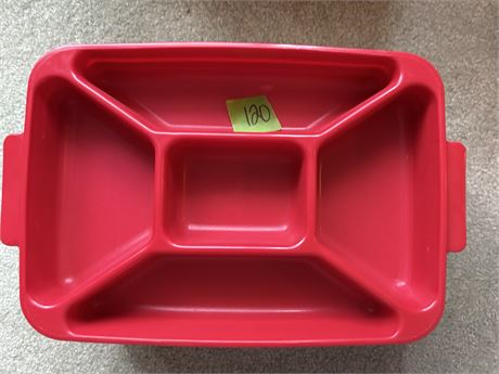 Storage Serving Tray with lids (3)