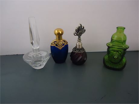 Lot Of Perfume Bottles & Misc.