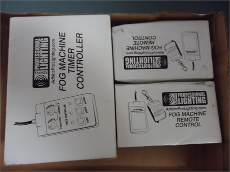 Fog Machine Timer Controller & 2 Remote Controls