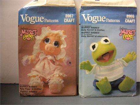 Muppet Babies Vogue Patterns