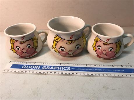 3 Houston Harvest Campbells Soup Mugs