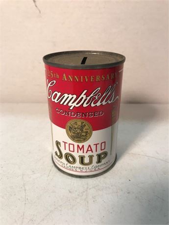 125th Anniversary Campbells' Soup Coin Bank (#1)