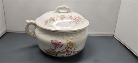 Vintage Bowl With Lid. Marked On Bottom