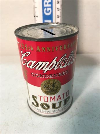 125th Anniversary Campbells' Soup Coin Bank (#2)