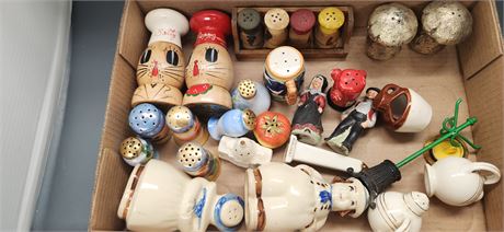 Vintage Salt & Pepper Shakers