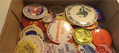 Lot Of Various Buttons