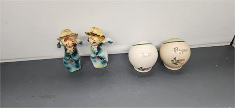 Vintage Salt & Pepper Shakers
