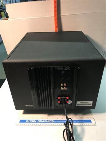 Denon Subwoofer Amplifier Model No. DSW-50