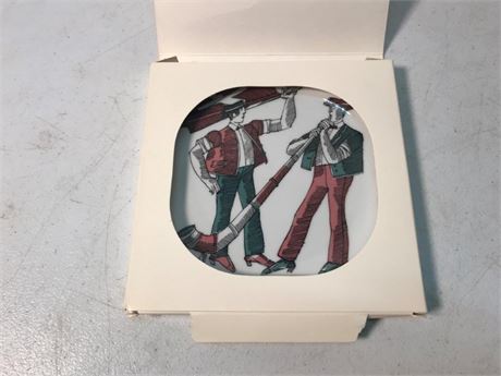 SwissAir Langentahal Porcelain Souvenir Plate