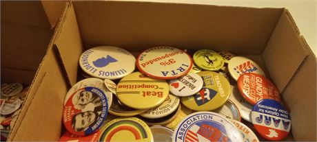 Lot Of Various Buttons