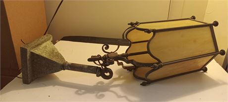 Vintage Paneled Wall Light
