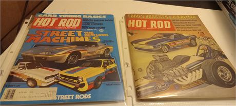 Vintage hot rod magazines