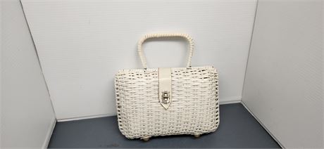 Vintage Wicker Purse