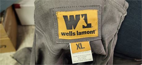 Wells Lamont Work Overalls. Size XL & Lincoln Outfitters Work Overalls Size XLR