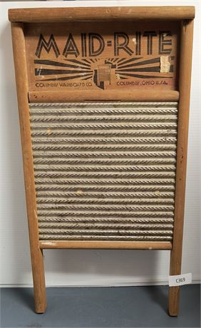 Vintage Made Rite Wash Board