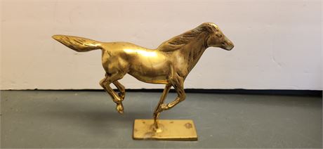 Vintage Brass Horse