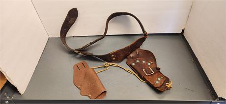 Vintage Cap Gun Holsters