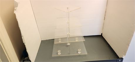Small 4 Tier Acrylic Display Stand