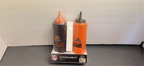 Cleveland Browns Condiment Set