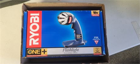 Ryobi 18v Flashlight. NO BATTERY INCLUDED
