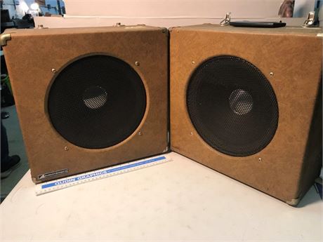Vintage Audiotronics Public Address Speakers