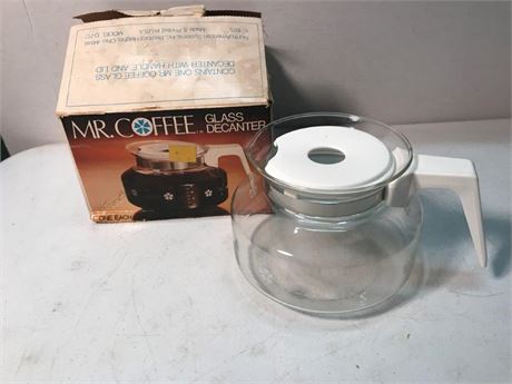 Mr. Coffee Glass Decanter