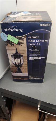 Harbor Breeze French Post Lantern