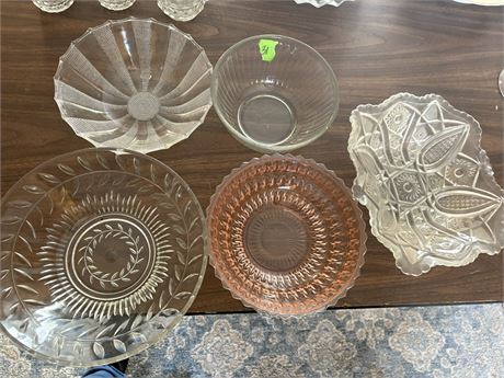 Glass and Crystal Dishes