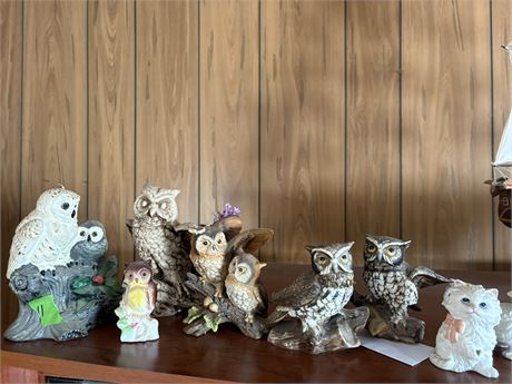 Owl Figurines