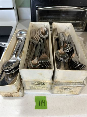 Cutlery, Ekco Home Products, Dania, Stainless