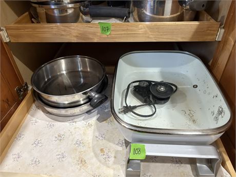 Electric Skillet, Pan