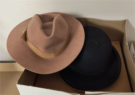2 Vintage Hats